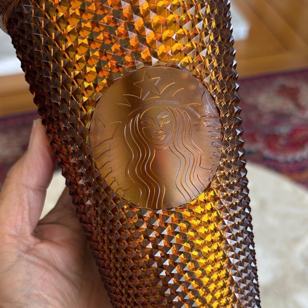 Starbucks 50th Anniversary Bronze Studded Grande Tumbler 2021 Limited Edition